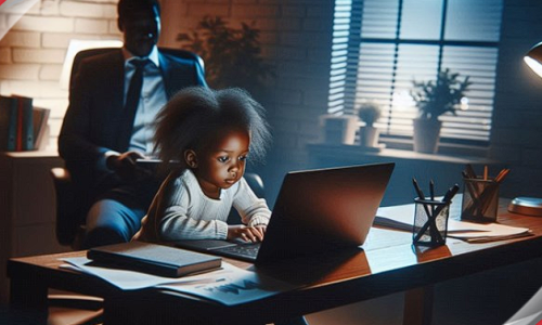 Cybersecurity risk: 31% of children are unsupervised on parents' work devices