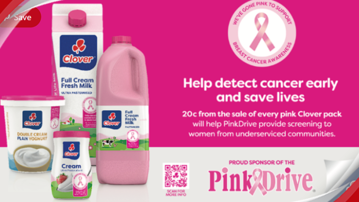 Clover Partners with PinkDrive for Breast Cancer Awareness Month