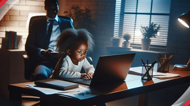 Cybersecurity risk: 31% of children are unsupervised on parents' work devices